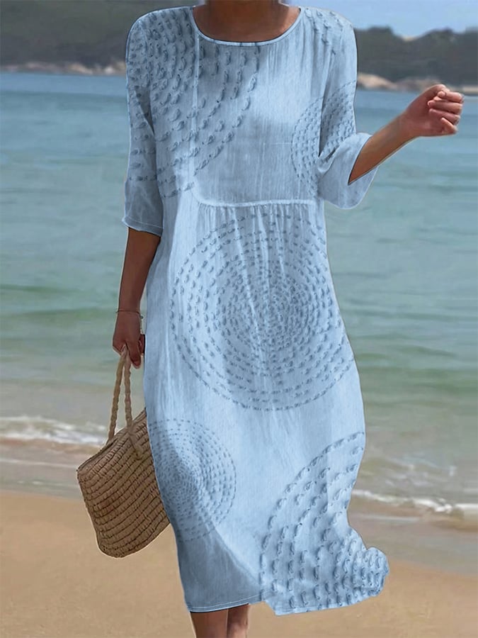 Vestido Floral de Playa