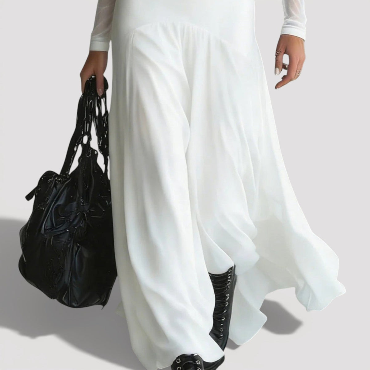 Vestido Negro Místico