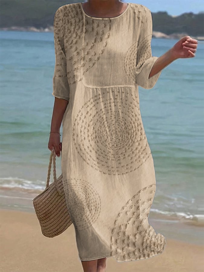 Vestido Floral de Playa