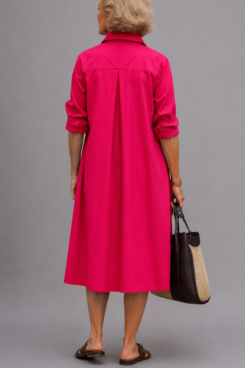 Vestido Midi Sofisticado