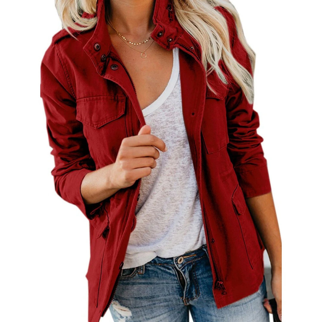 Chaqueta Militar Utilitaria, Múltiples Bolsillos