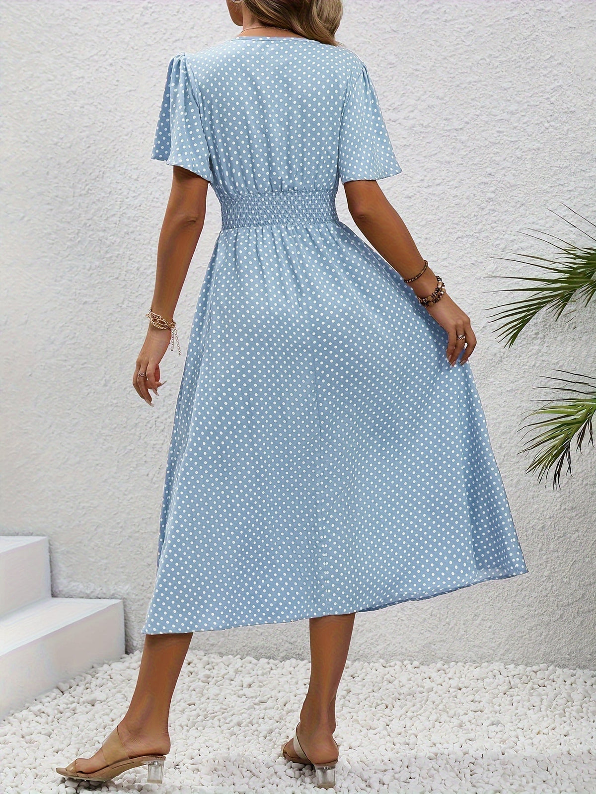 Vestido Chic de Lunares