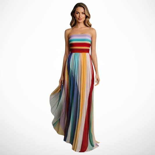 Vestido Maxi Colorido