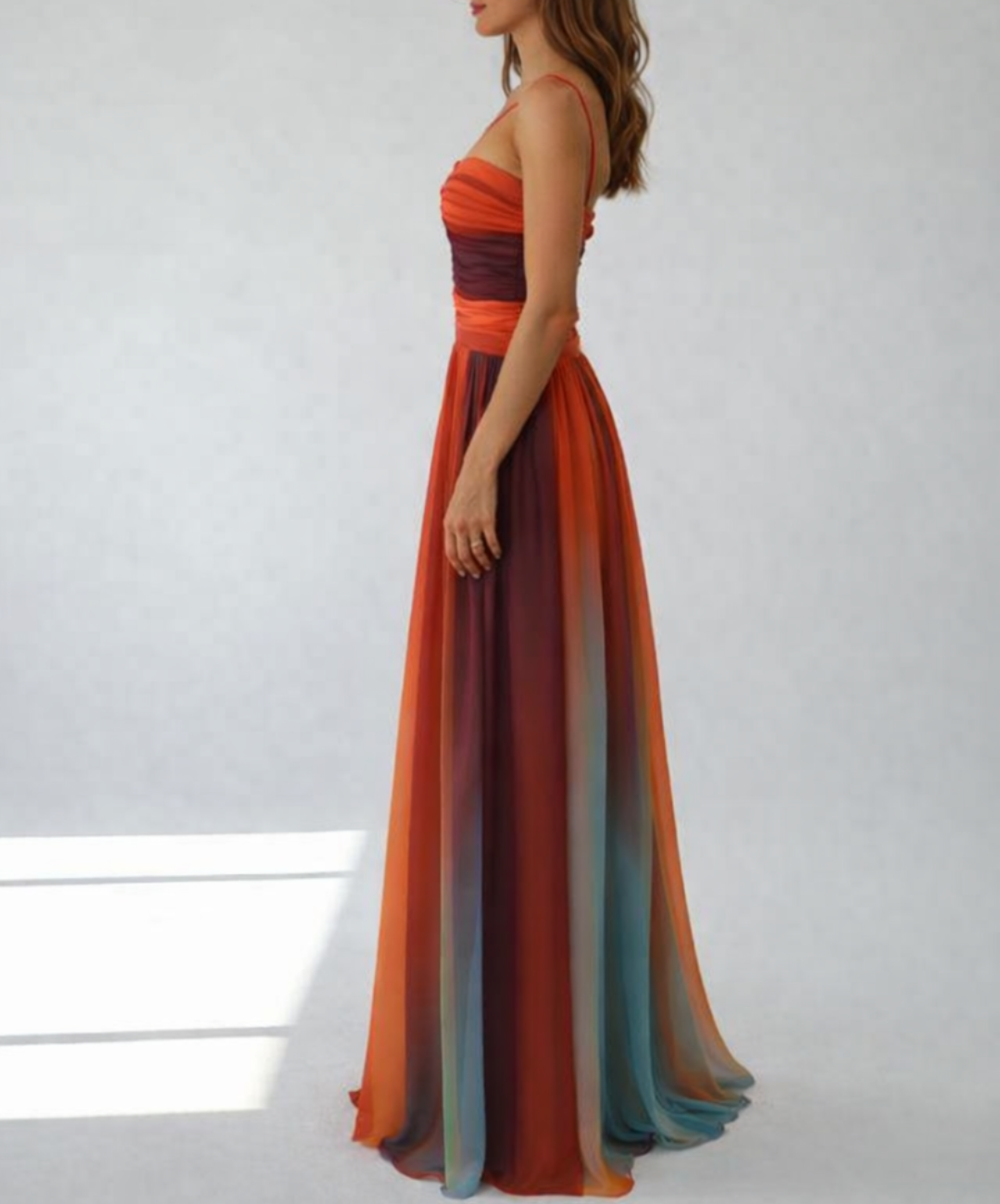 Vestido Maxi Elegante en Lila
