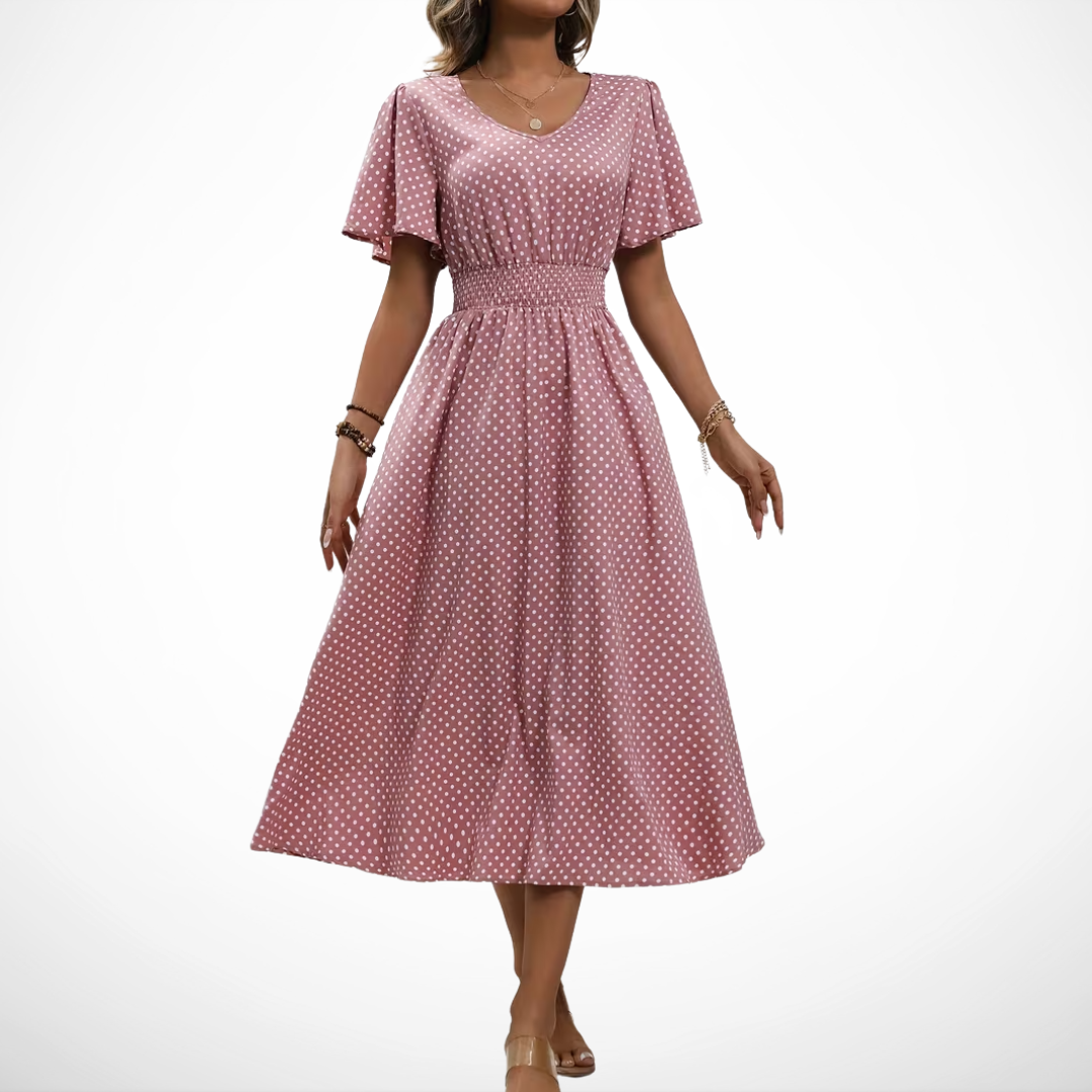 Vestido Chic de Lunares