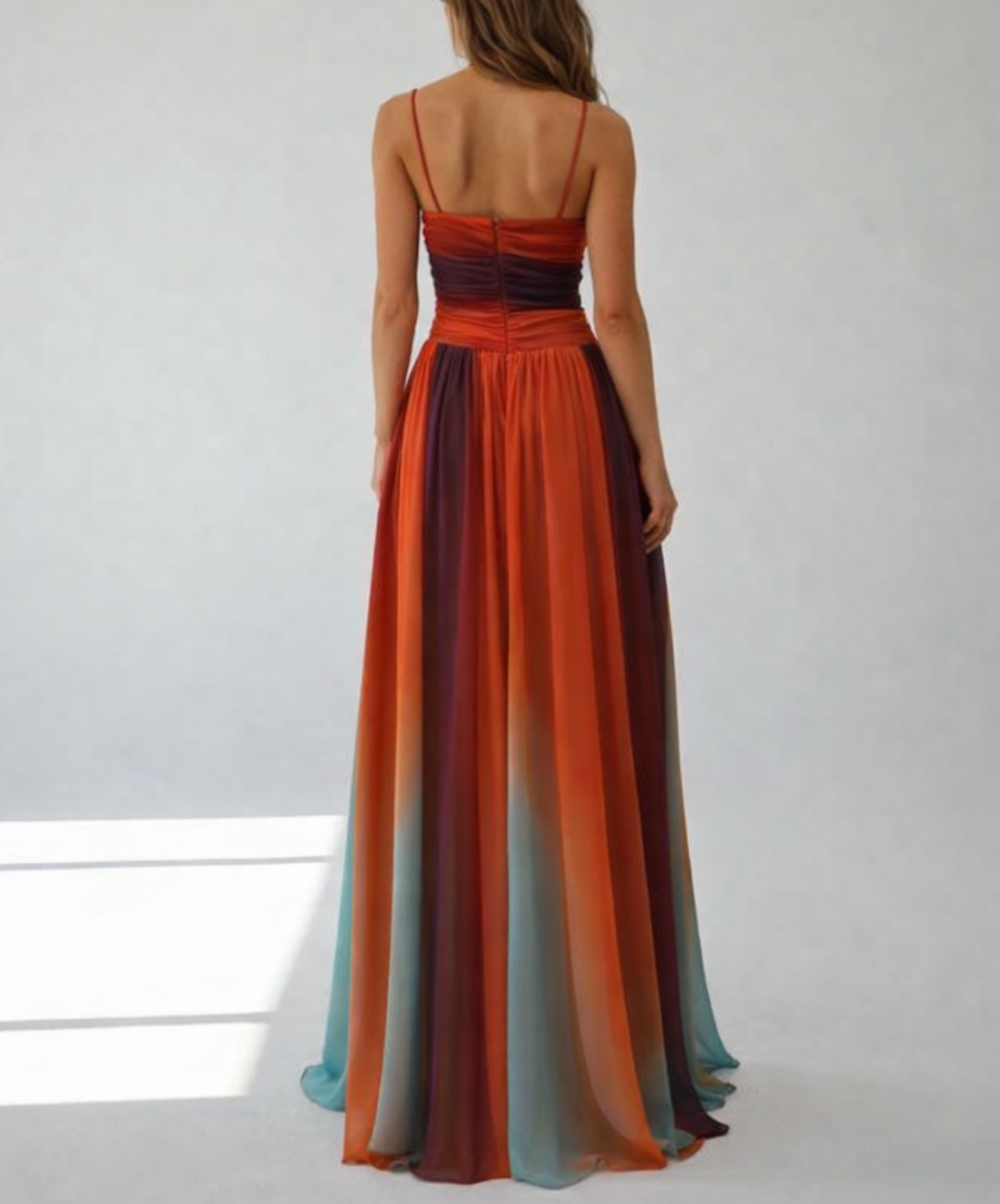 Vestido Maxi Elegante en Lila