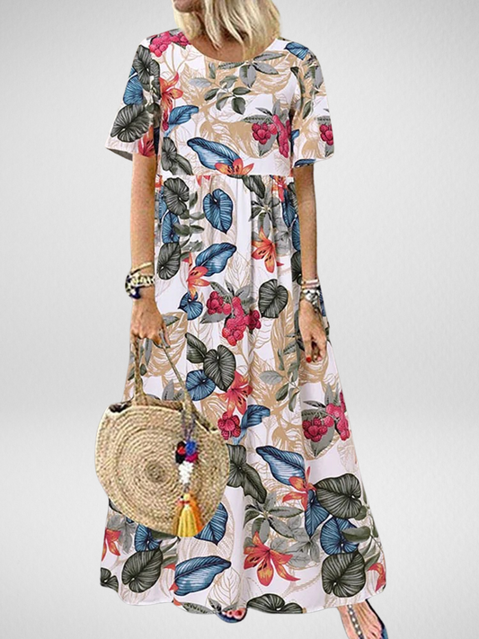 Vestido Maxi Boho Floral
