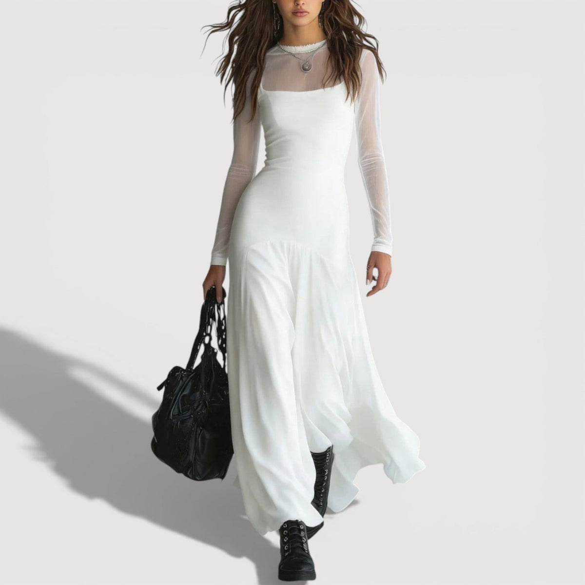 Vestido Negro Místico