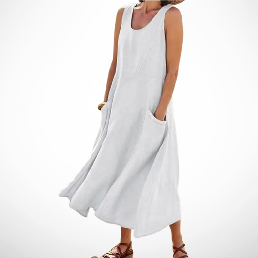 Vestido Maxi Amplio y Transpirable