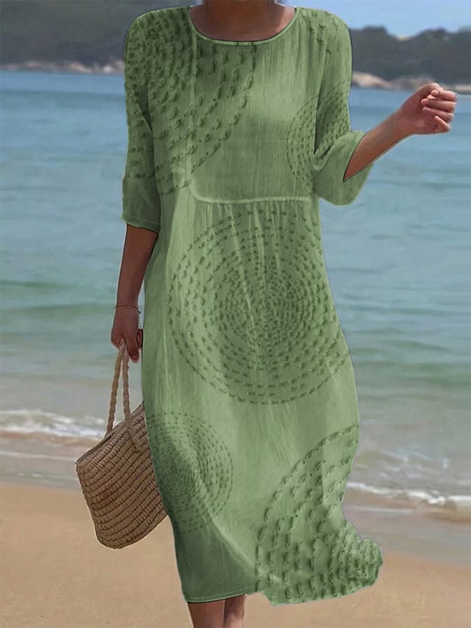 Vestido con Diseño Floral