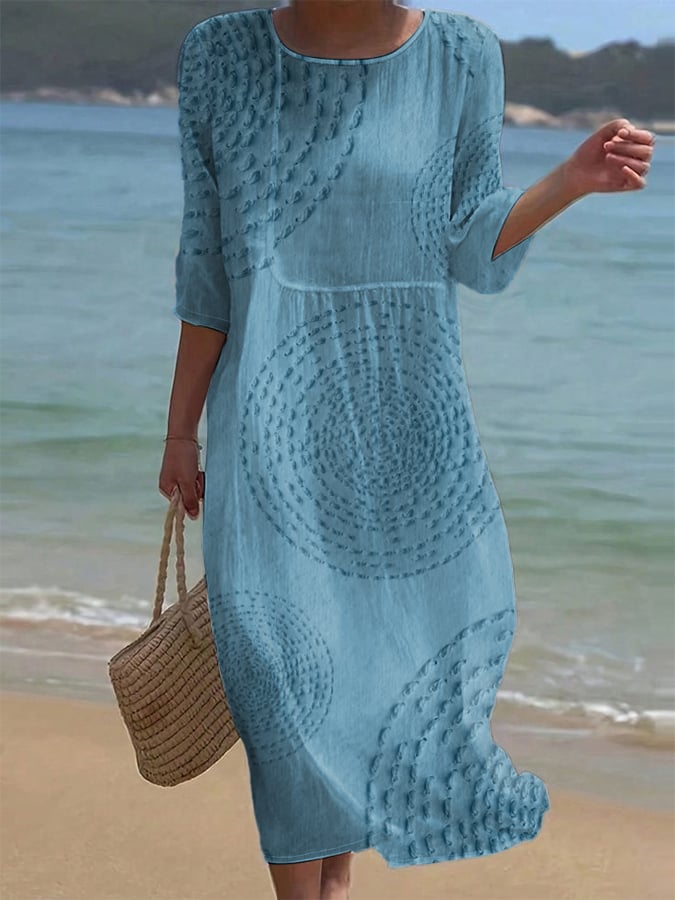 Vestido con Diseño Floral