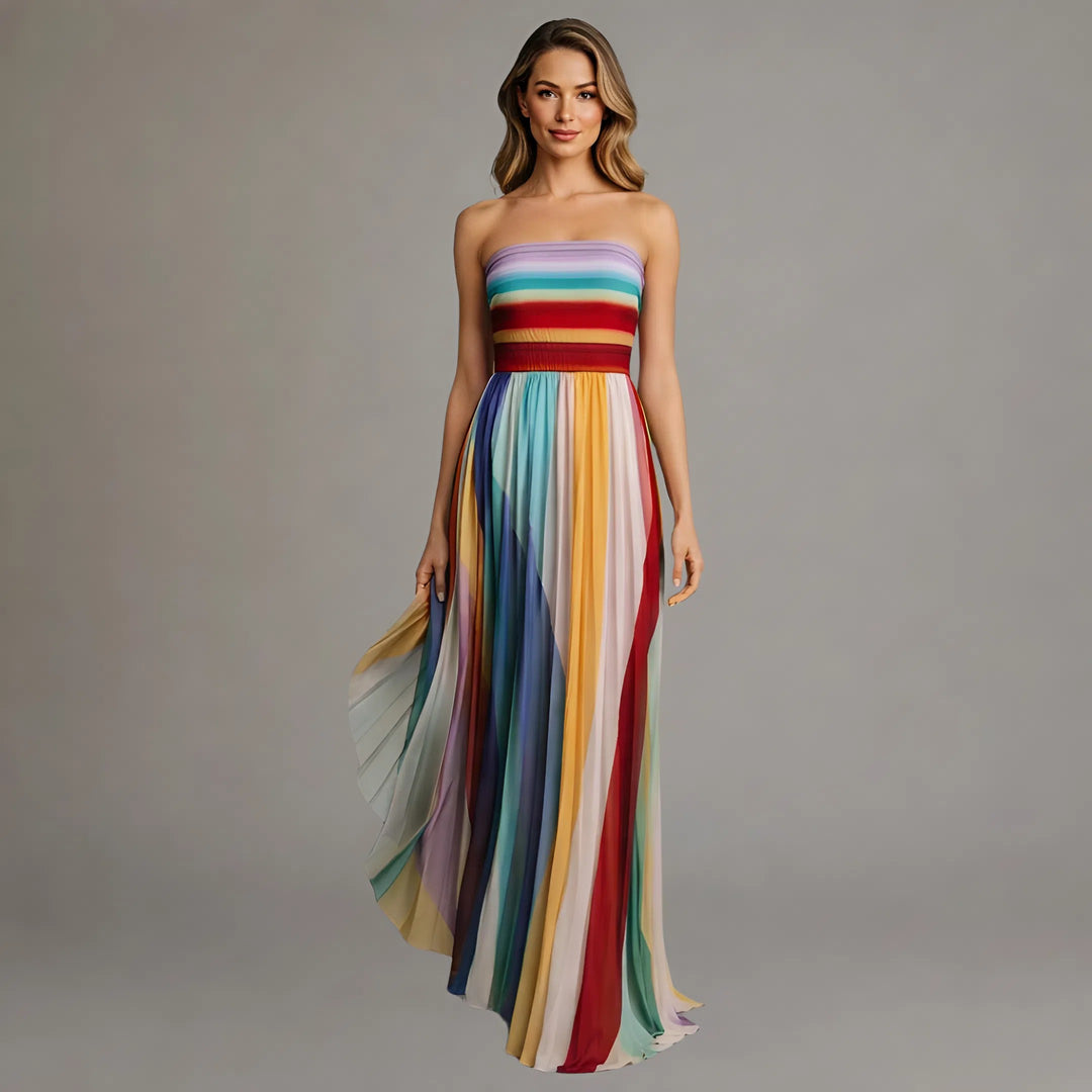 Vestido Maxi Colorido