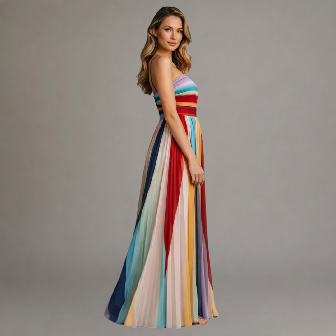 Vestido Maxi Colorido