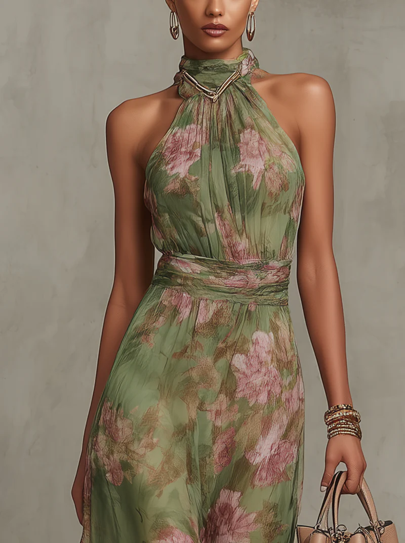 Vestido Maxi Floral