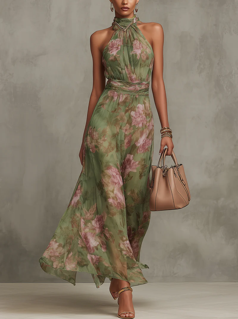 Vestido Maxi Floral