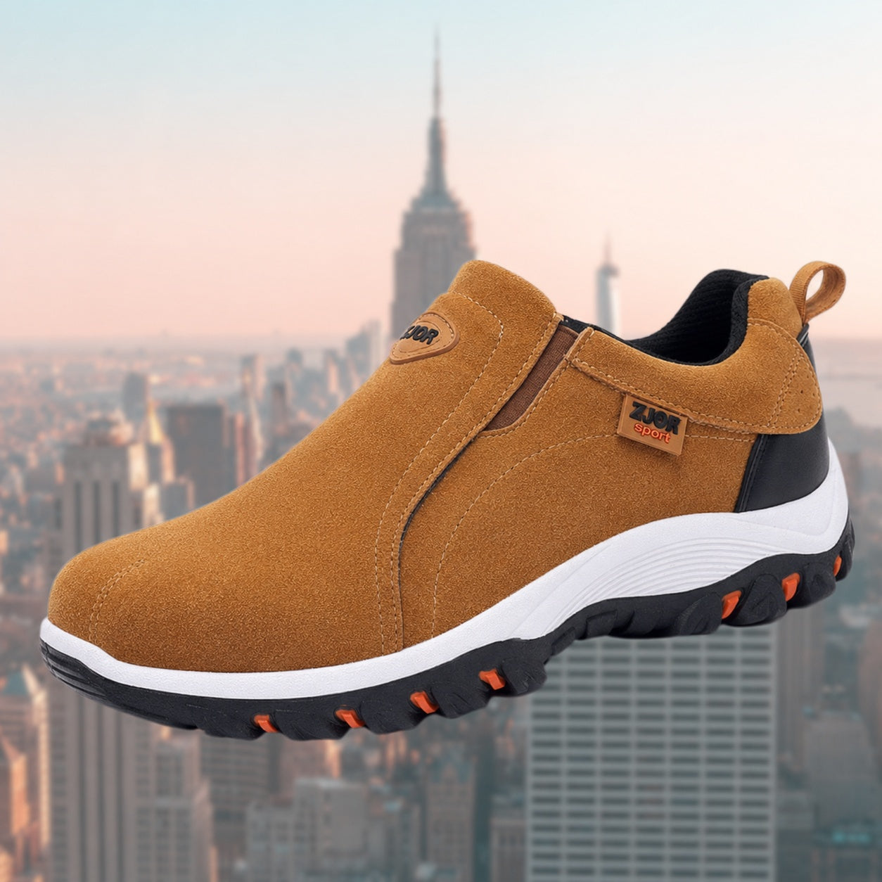 Zapatillas Slip-On Sin Cordones Suela Antideslizante