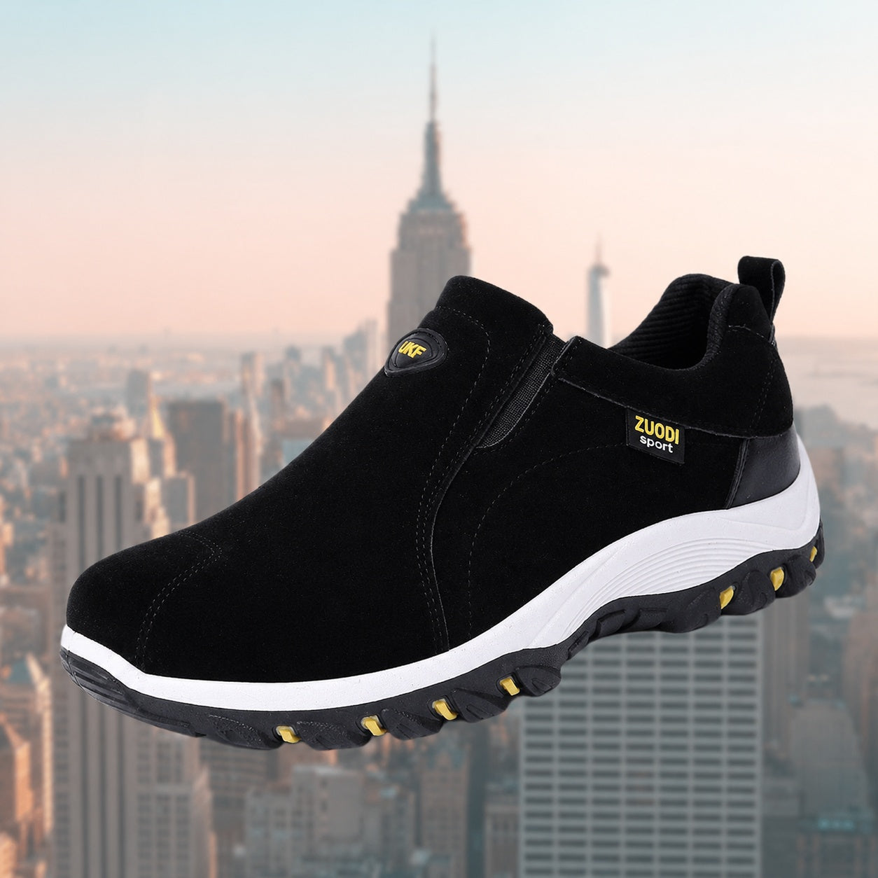 Zapatillas Slip-On Sin Cordones Suela Antideslizante