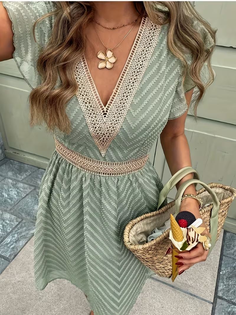 Vestido de Encaje Elegante