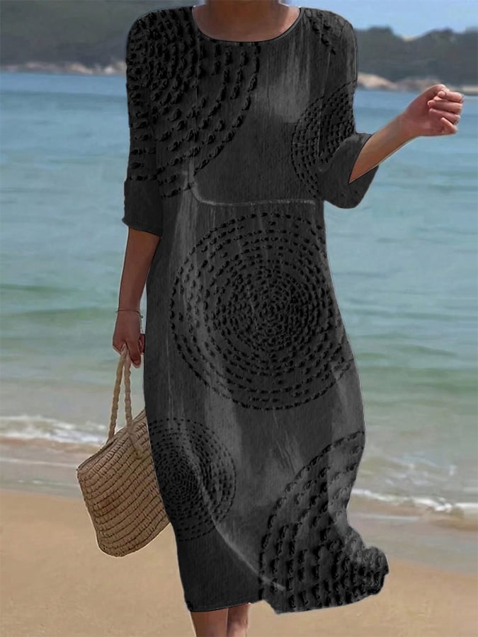 Vestido Floral de Playa