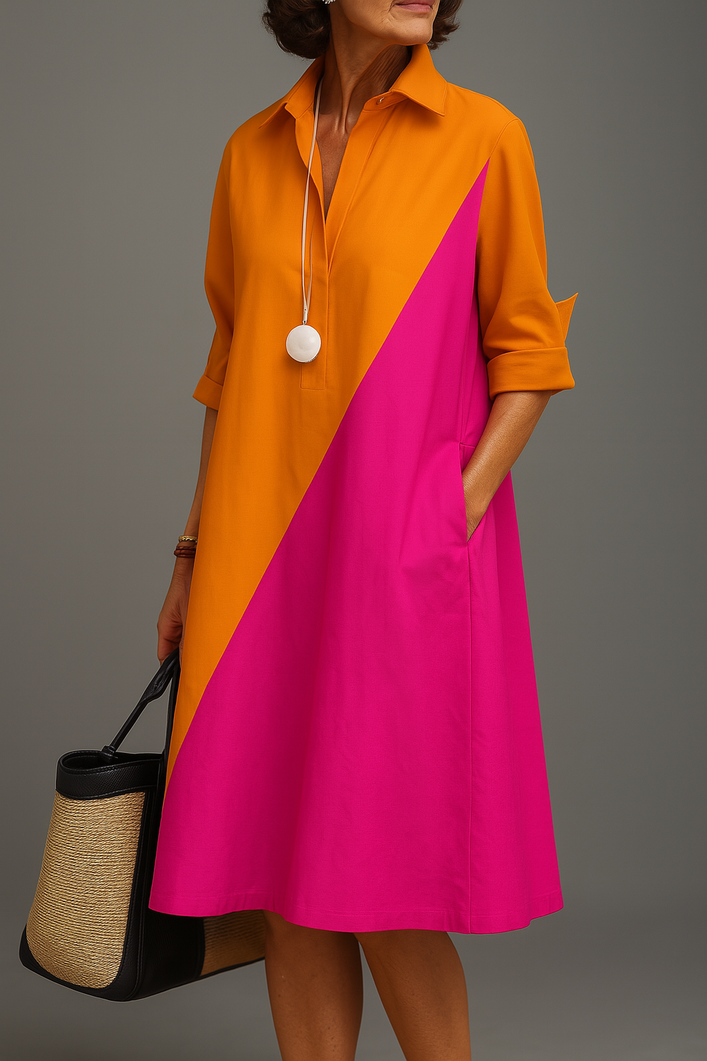 Vestido Midi Cómodo