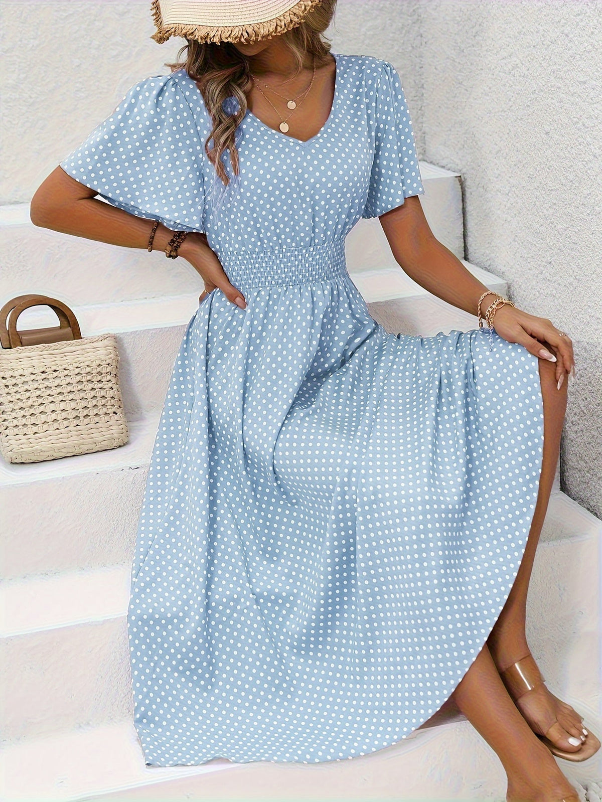 Vestido Chic de Lunares