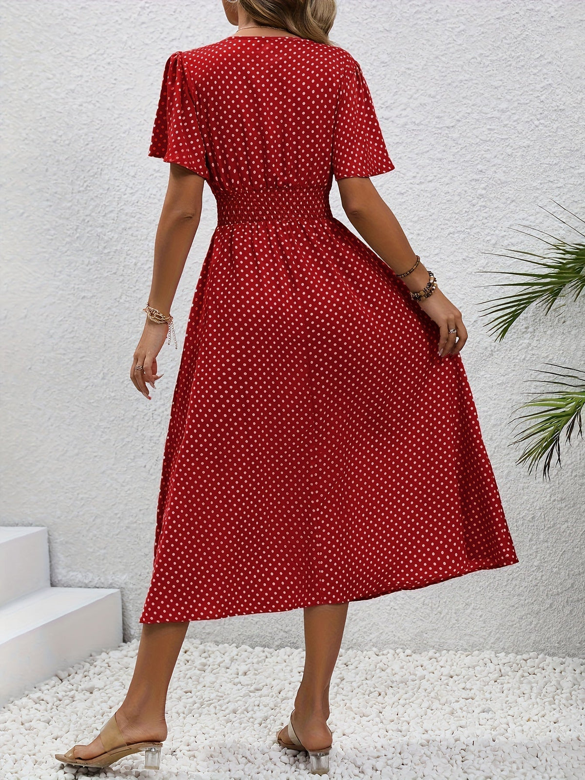 Vestido Chic de Lunares