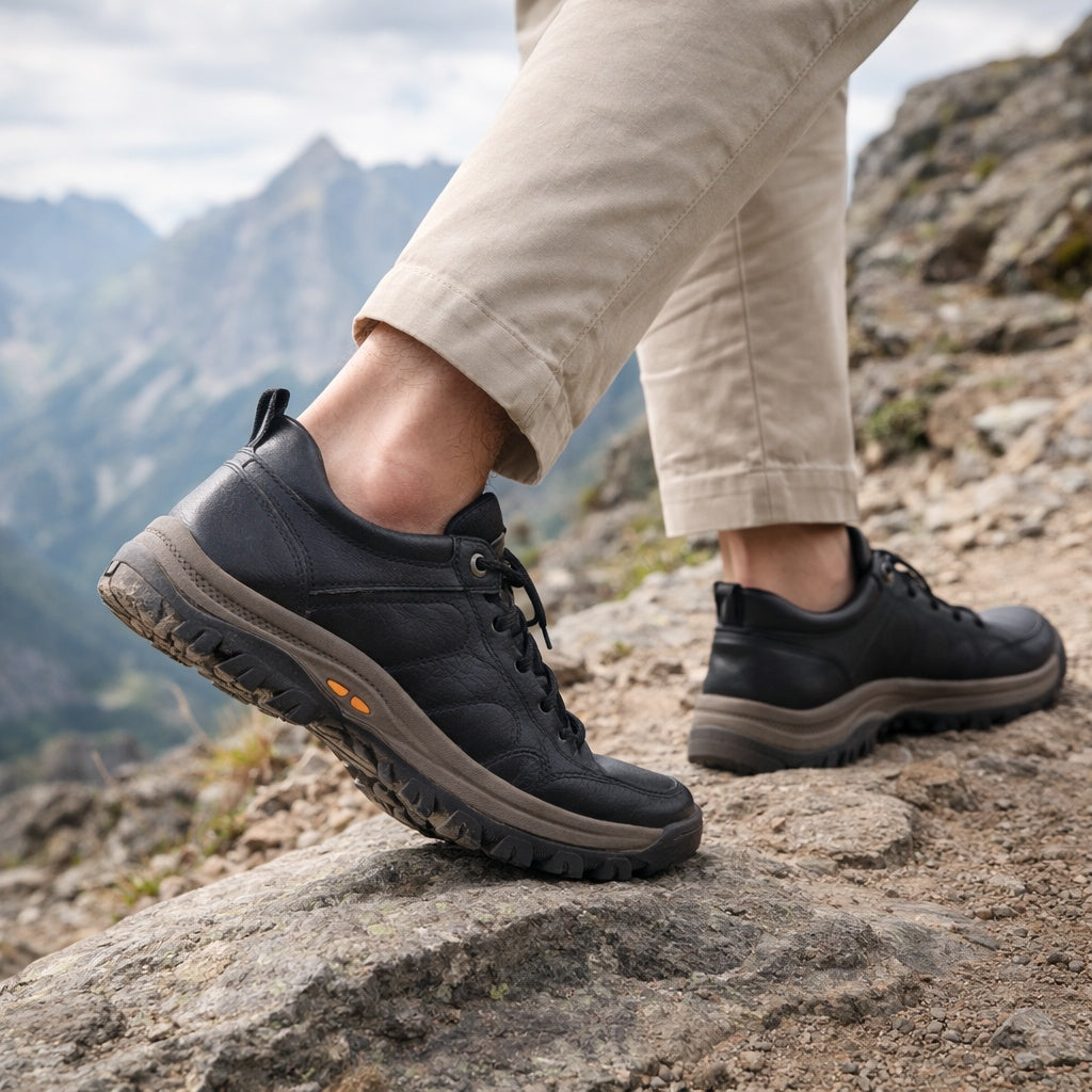 Blucher de Cuero Suela Antideslizante