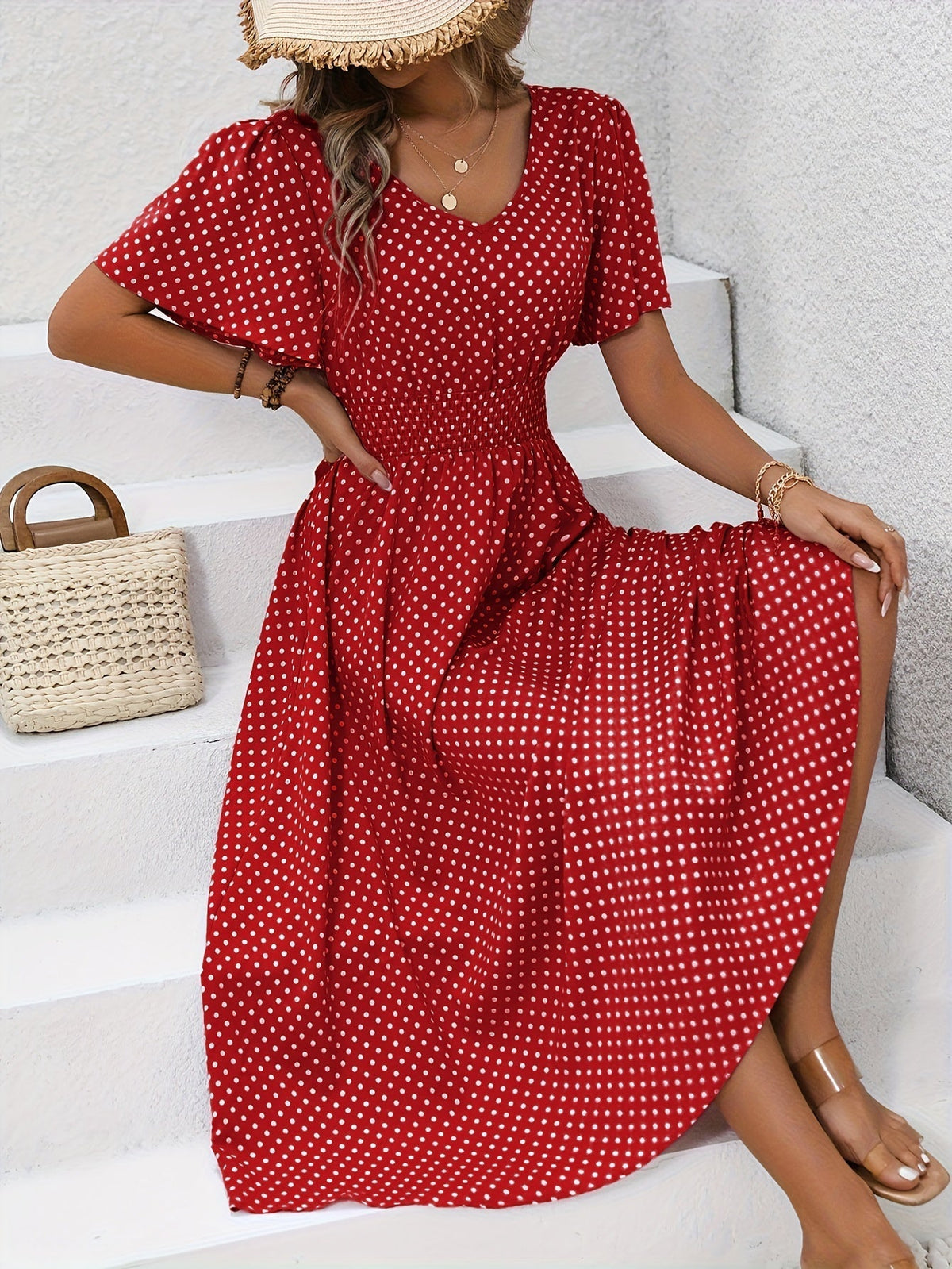 Vestido Chic de Lunares
