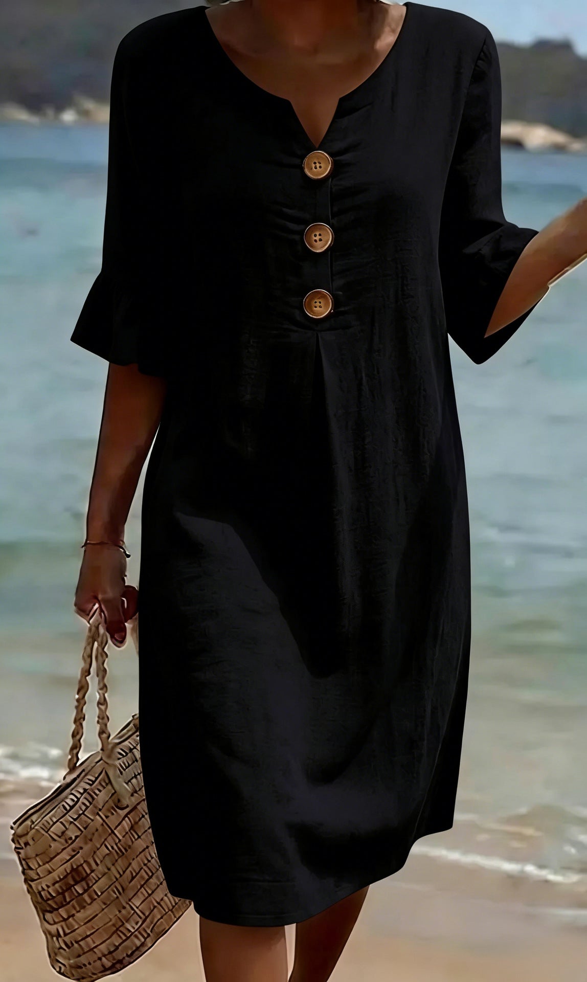 Vestido con Estampado Floral