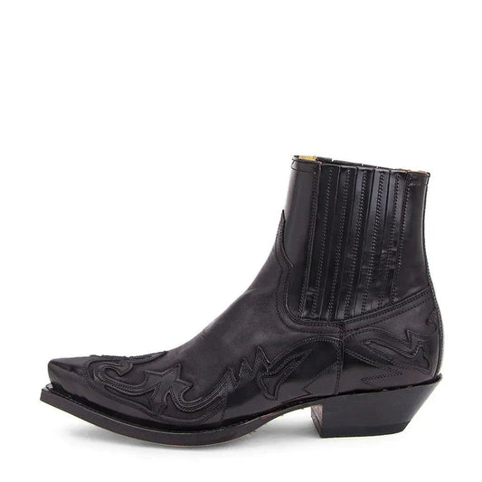 Botas Cowboy de Cuero Punta Afilada