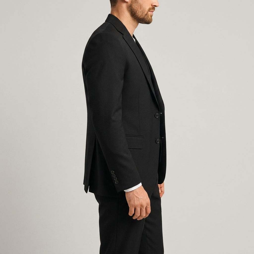 Traje de Tres Piezas Slim Fit Blazer Chaleco