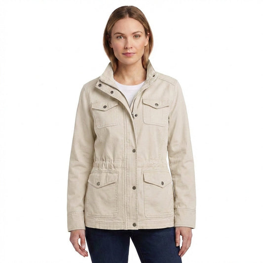 Jimena | Chaqueta Militar Utility Mujer Cuatro Bolsillos