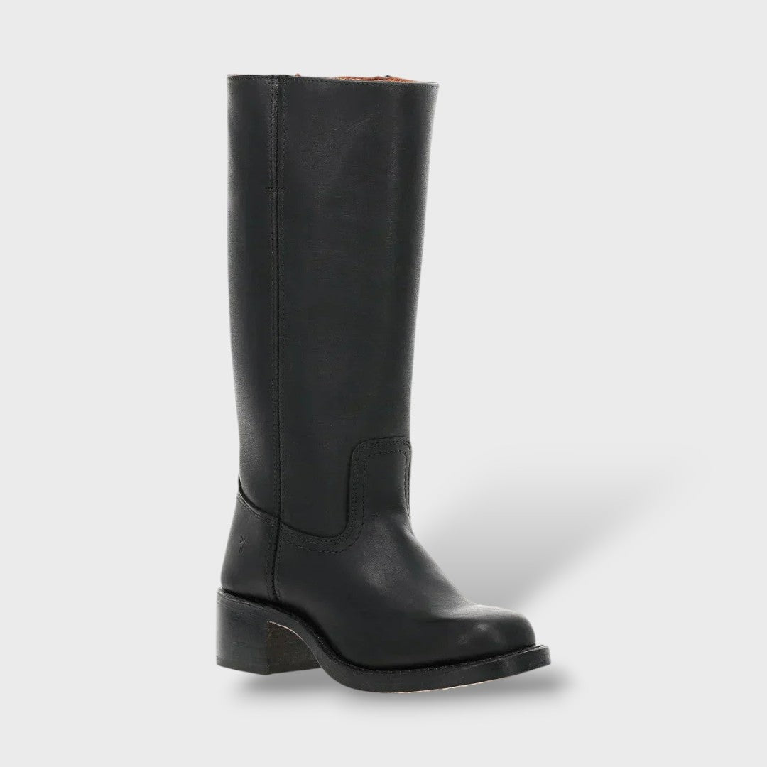 Botas Camperas de Piel Caña Alta