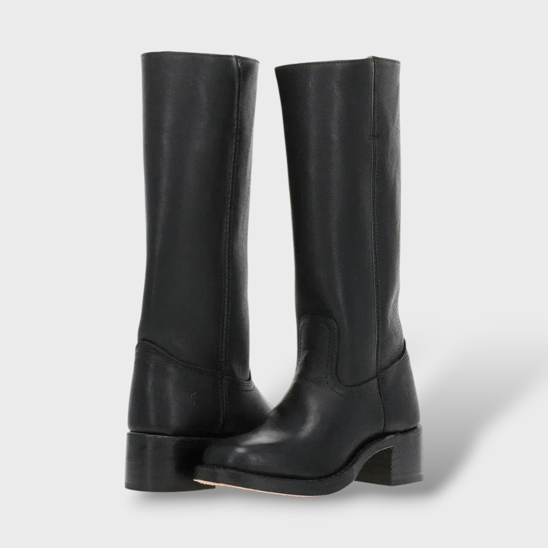 Botas Camperas de Piel Caña Alta