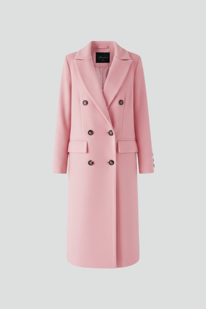 Peacoat de Paño Largo, Doble Botonadura