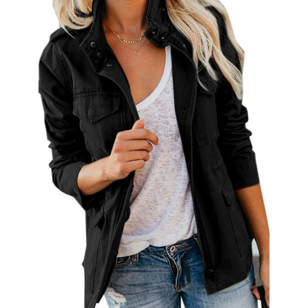Chaqueta Militar Utilitaria, Múltiples Bolsillos