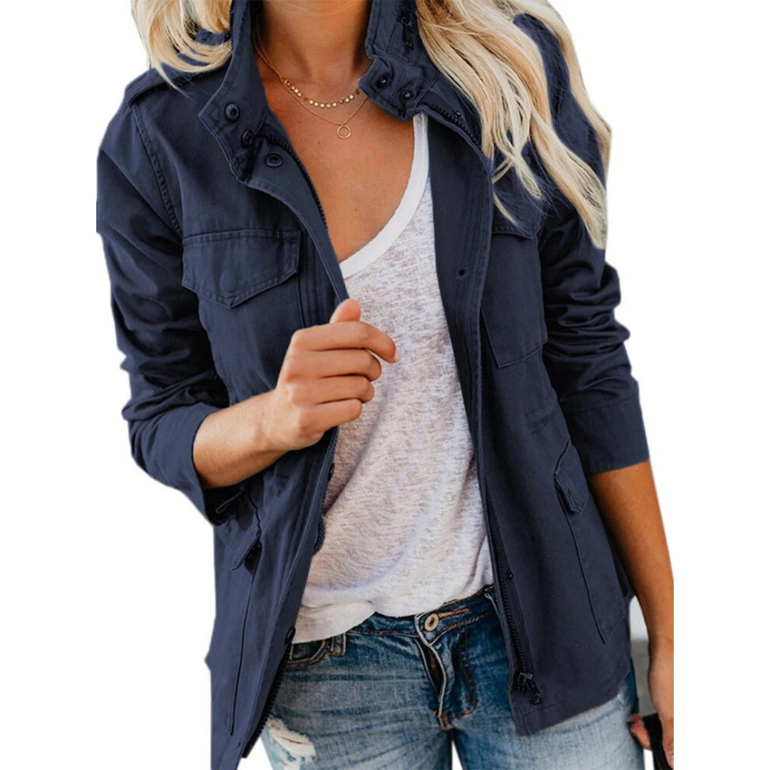 Chaqueta Militar Utilitaria, Múltiples Bolsillos