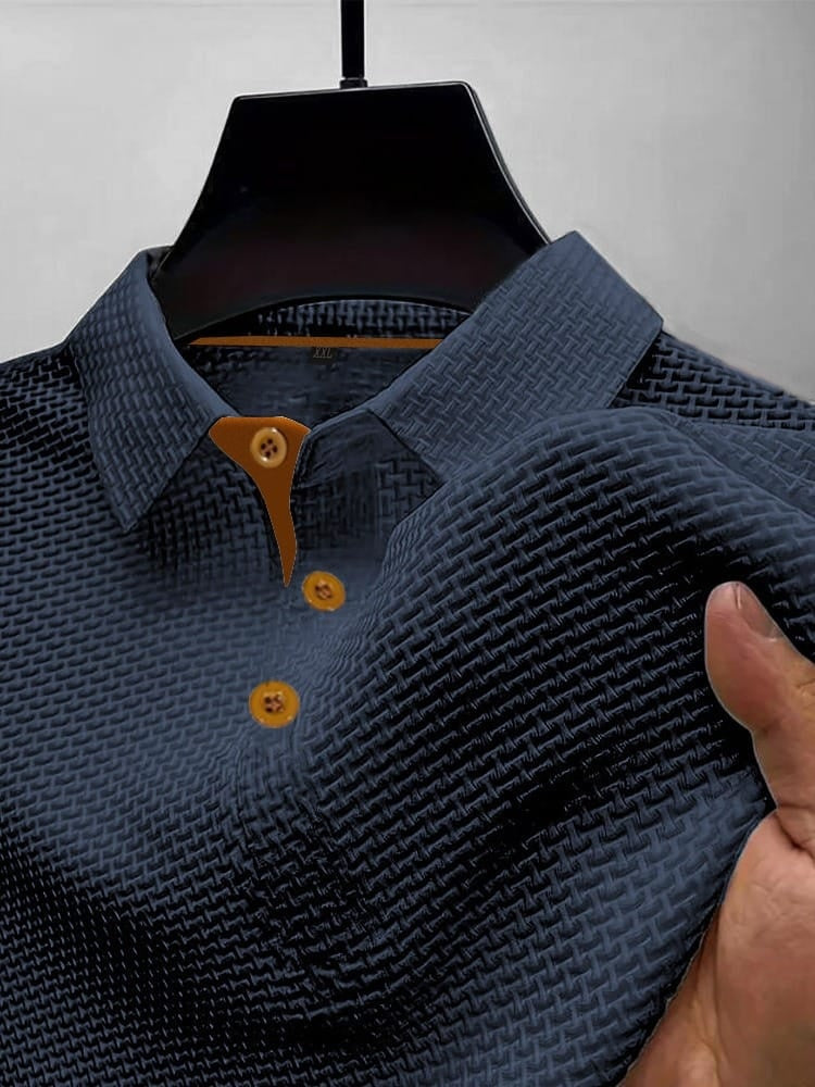 Polo Cuello Clásico Botones Contraste