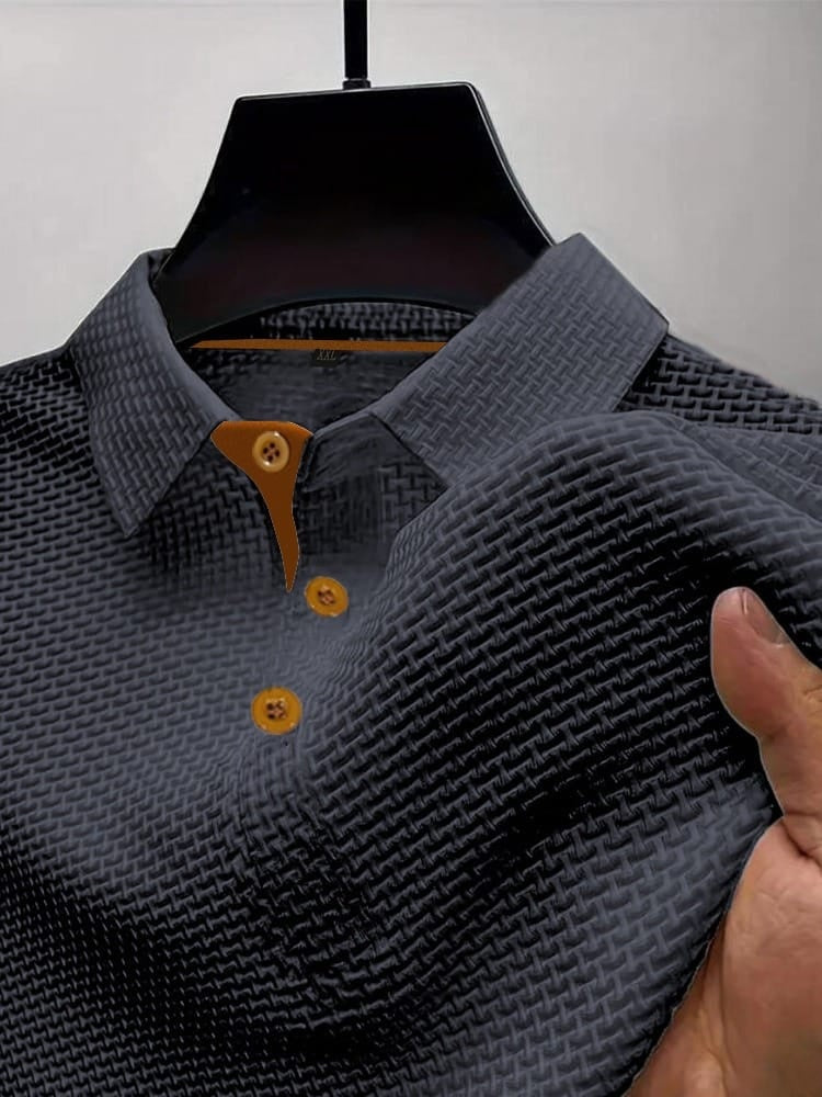 Polo Cuello Clásico Botones Contraste