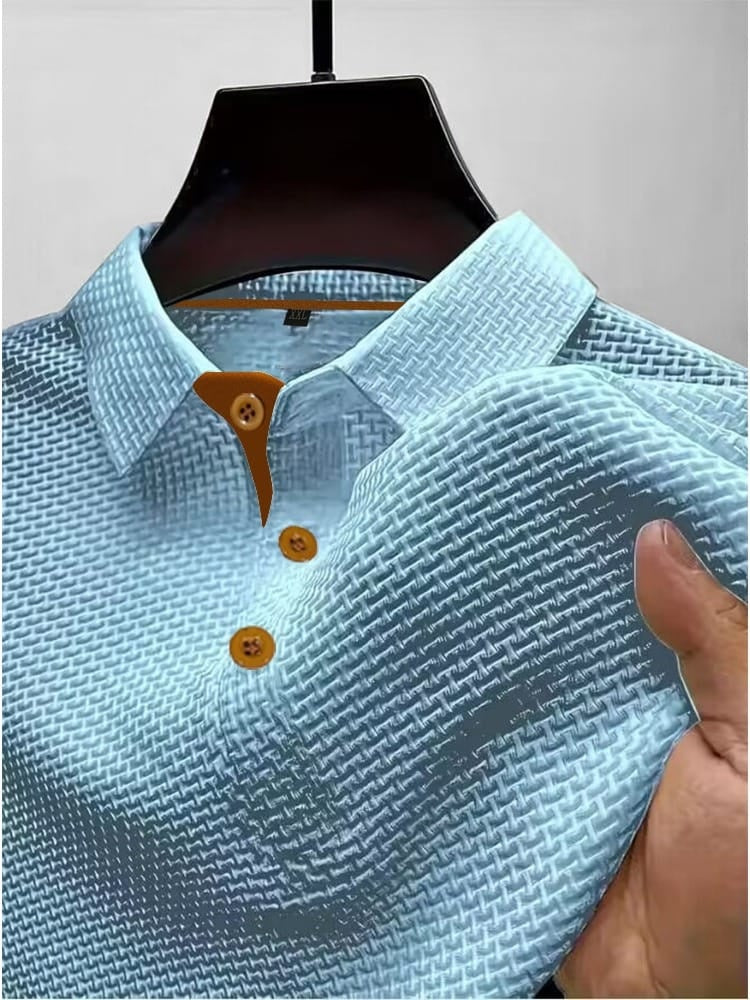 Polo Cuello Clásico Botones Contraste