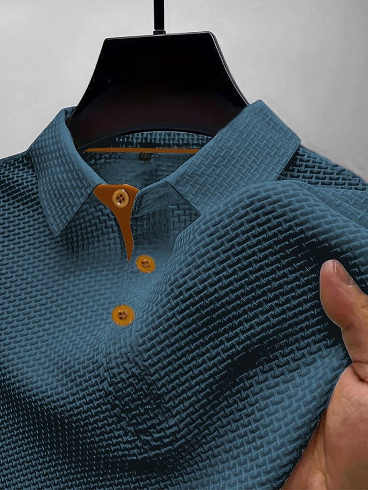 Polo Cuello Clásico Botones Contraste