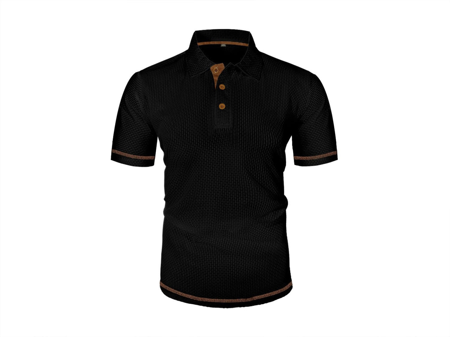 Polo Cuello Clásico Botones Contraste