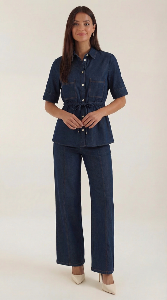 Conjunto de dos piezas Judith Denim