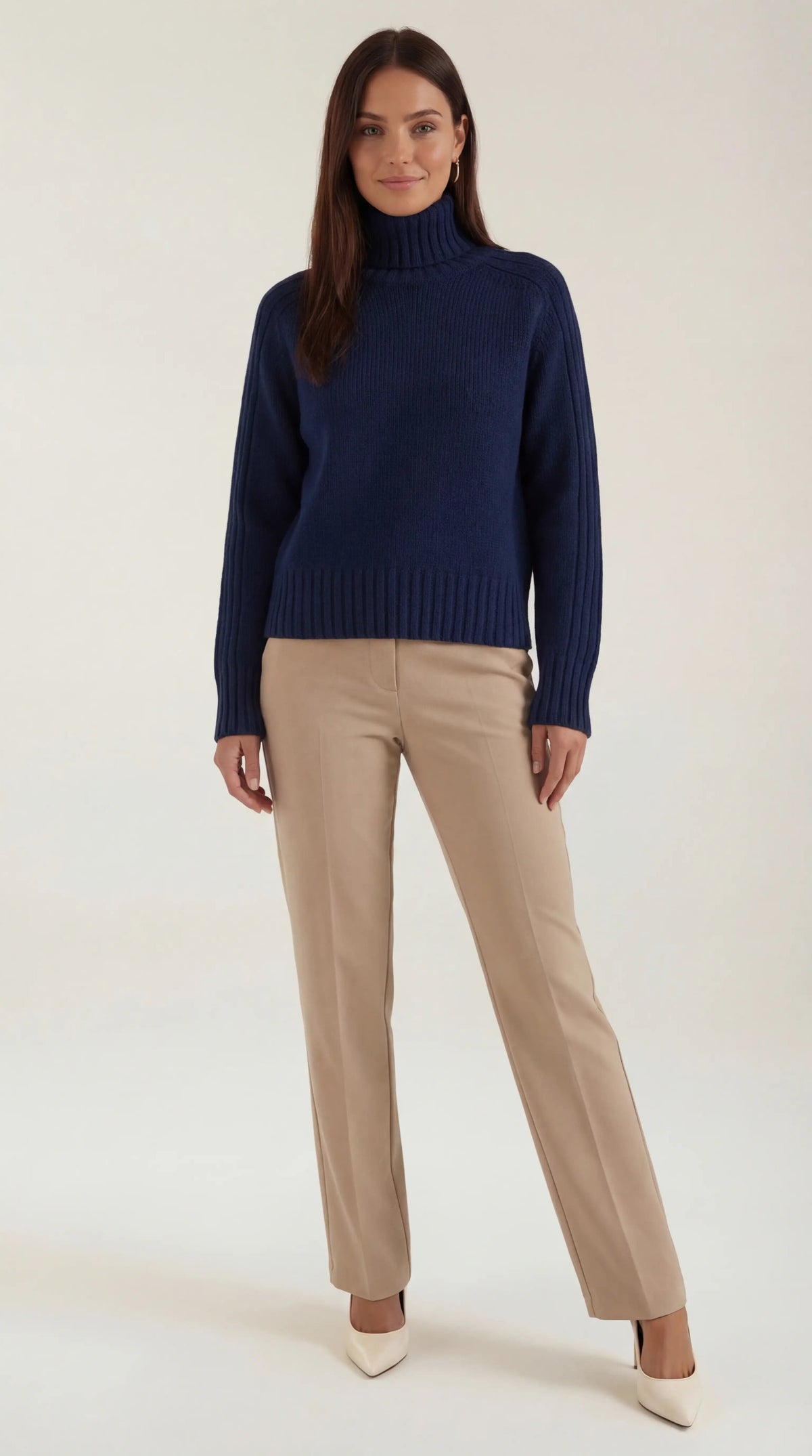 Lois Suéter Oversize de Cuello Alto