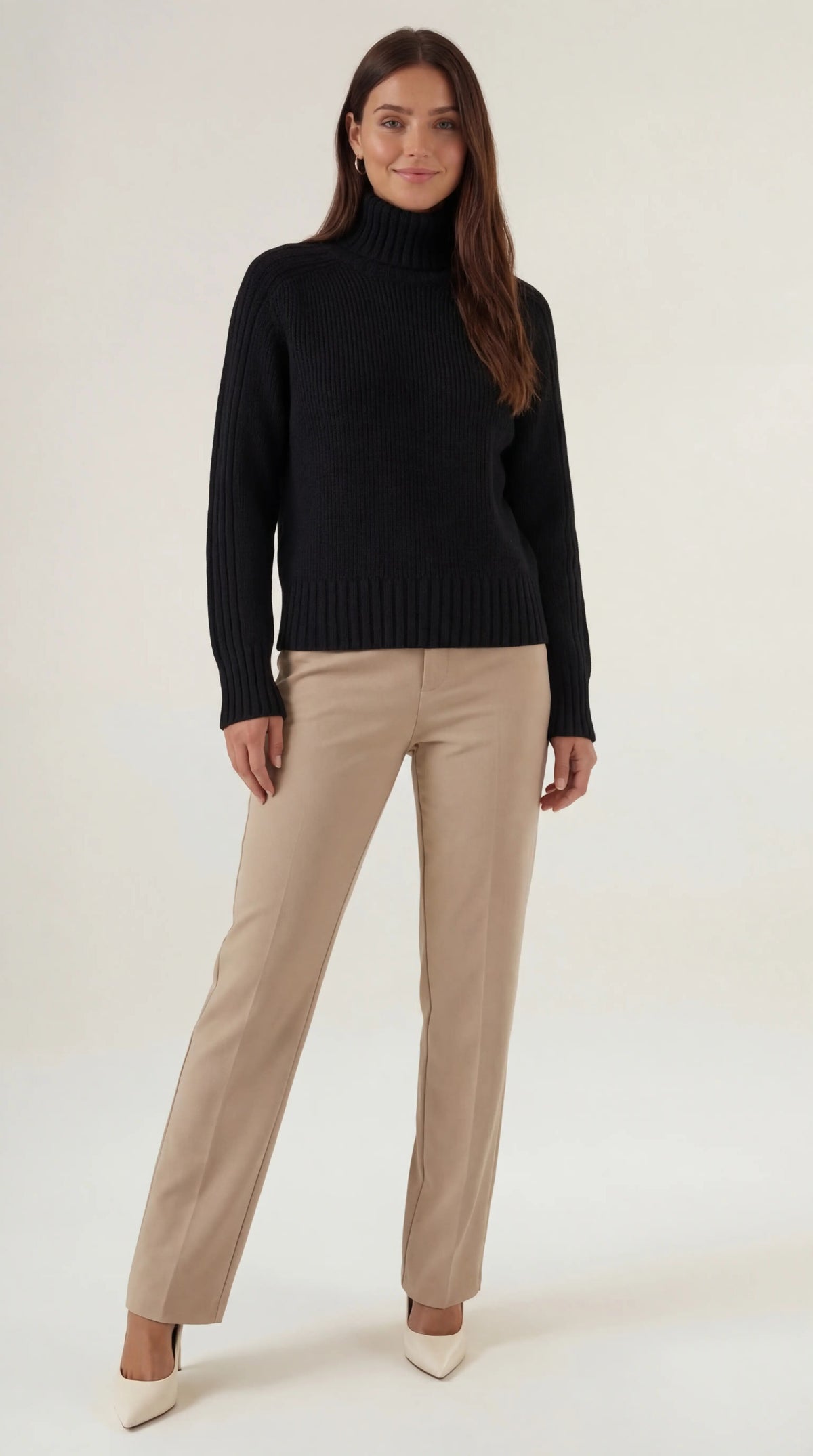 Lois Suéter Oversize de Cuello Alto