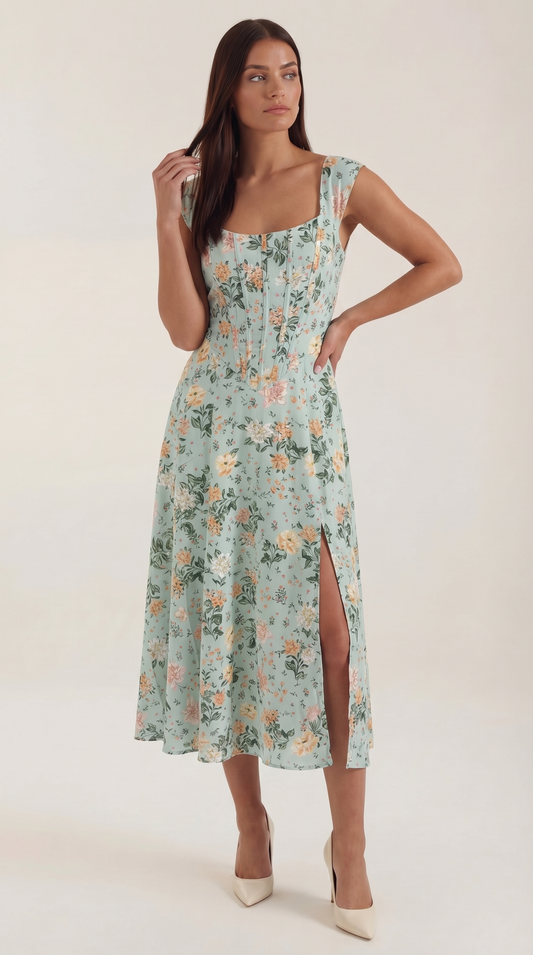 Dahlia Verano Midi Dress