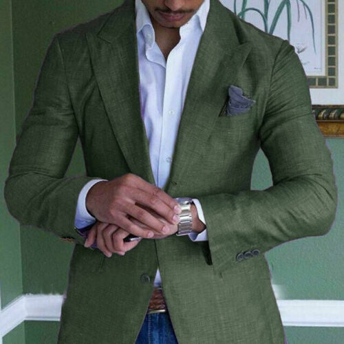 Blazer de Cuadros Slim Fit